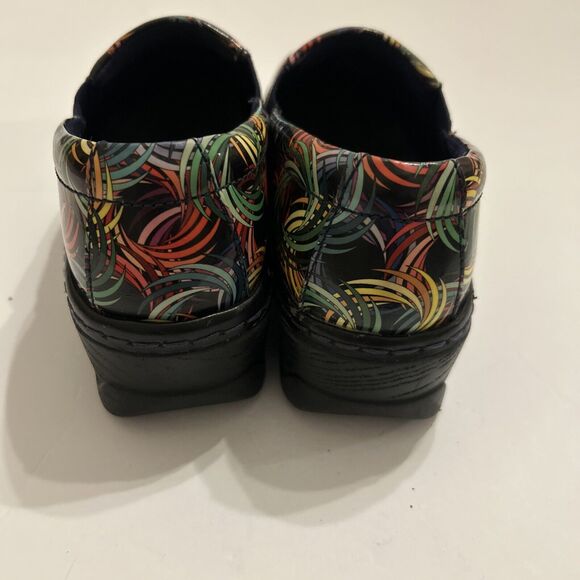 Klogs Maxum Black Multicolored Women’s Shoes Nursing Clogs‎ Size 8.5 M Support - Picture 5 of 11